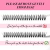 Lash Clusters Kit，SENSELASHES DIY Lash Extension Kit Natural&Soft Eyelash Clusters 280Pcs 30D+40D 0.07mm D Curl Individual Lashes 10-16mm Mix with Lash Bond and Seal Lash Remover Lash Tweezers