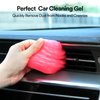 PULIDIKI Car Cleaning Gel for Car Cleaning Putty Car Slime for Cleaning Car Interior Cleaner Car Cleaning Supplies Auto Detailing Tools Car Essentials Car Accessories for Women Interior Cute Set Pink