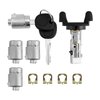 Ignition Switch Lock Cylinder & Four Door Lock Cylinders with 2 Keys | Compatible with 2002-2007 Chevy Express, GMC Savana Van | Replace#: 704600, 706591