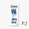 Schick Precision Razor â€” Precision Razor for Men, Edging Razors, Disposable Razors Men, 3 Count (Pack of 1)
