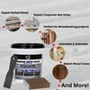 Do it Best Wood Putty Filler Paintable Kit- 16oz White Wood Filler Paintable- Interior & Exterior Wood Filler- Bundled w/Putty Knife & Sanding Sponge (3 Items)