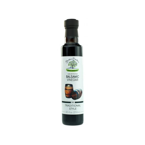 Sutter Buttes Aged Balsamic Vinegar – Traditional Style (250ml bottle), Artisan Italian Grape Must Reduction Balsamic Vinegar, Handcrafted Premium Thick and Sweet Golden Vinegar