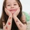 Christmas Temporary Tattoos,10 Sheets Christmas Glitter Stickers Tattoos for Kids Christmas Decorations Xmas Party Supplies,Xmas Gifts Stocking Fillers Party Bag Fillers for Boys Girls Children
