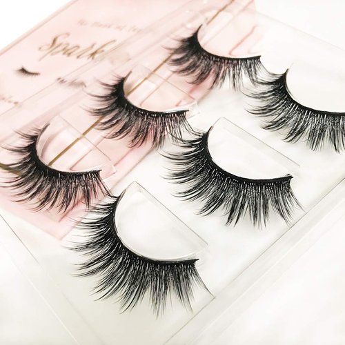 The Book of Lashes: Volume 2 - Sparkle - (Reusable False Eyelashes) - (Cruelty Free) - (3 Pairs)
