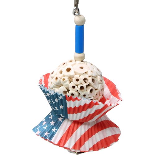 Bonka Bird Toys 1925 USA Cake Small Bird Toy Cockatiel Parakeet Conure