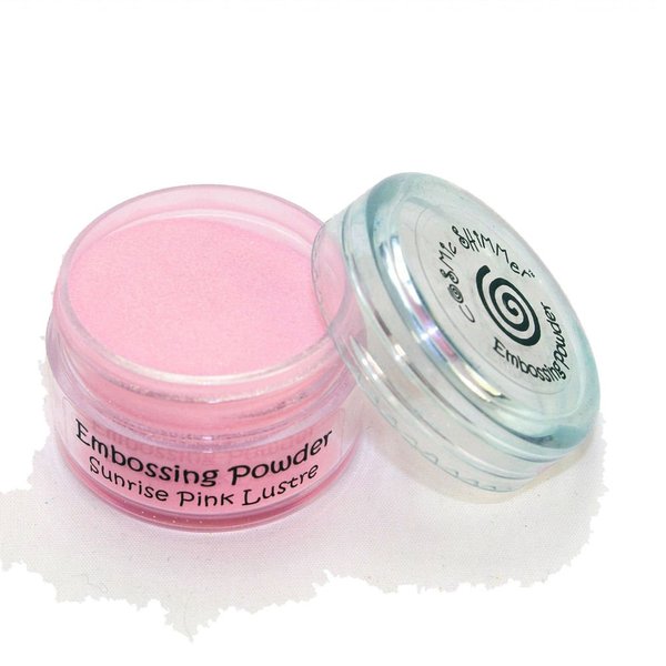 Cosmic Shimmer Lustre Embossing Powder, Sunrise Pink