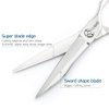 Barber Scissors Hair Scissors Hair Shears Professional Haircut Scissors 6 Inch 440c Barber Shears Sharp Hair Cutting Scissors KINSARO