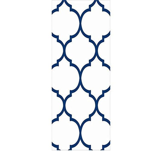 Party Ready Lattice Guest Towels Tableware, Bright Royal Blue, Paper , 4" X 7", Pack Of 16