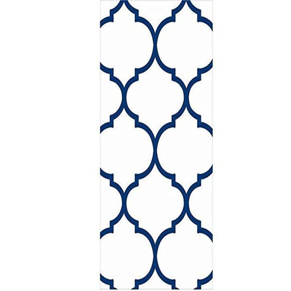 Party Ready Lattice Guest Towels Tableware, Bright Royal Blue, Paper , 4" X 7", Pack Of 16