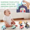 Baby Car Toy for 1 Year Old Boy, Push and Go Cars Toy with Play Mat/Storage Bag for Toddlers Toys Age 1-2,Baby Toys 12-18 Months,1 Year Old Boy Christmas Birthday Gift for Infant Toddlers (6)