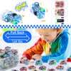 DERTE 45 Pieces Mini Pull Back Cars for Kids Racing Vehicles Toys Bulk with Storage Box Party Favor Supplies Classroom Prizes Treasure Box Toy Easter Fillers for Boys Girls Toddlers