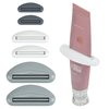 EIKS 6 Sets Tube Squeezer Clip for Toothpaste, Hand Cream, Paint Tube, Cosmetics, Easy Press & Reduces Waste