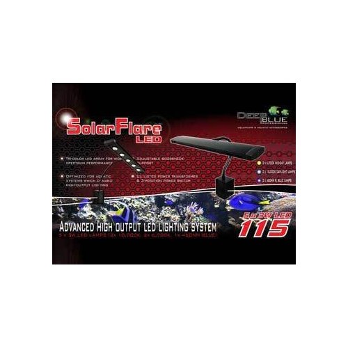 Deep Blue Professional ADB42891 Solarflare LED Lighting Strips for Aquarium Light, 15-watt