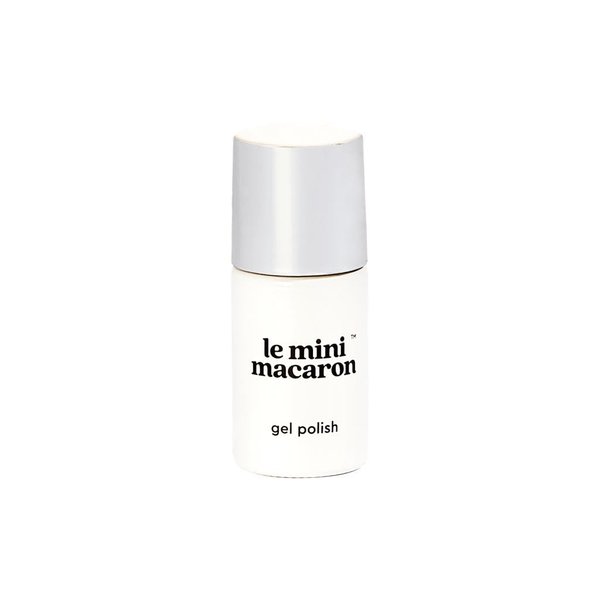 le mini macaron One Step Gel Nail Polish 3-in-1 Base Coat, Color and Top Coat. Salon Quality | Smudge-Free | Chip Free | Long Lasting | Quick Drying | Soak Off | Glossy (Milkshake)