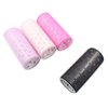Coufce 4 Pcs Hair Curlers Rollers 2 Inch Self Grip Holding Rollers Aluminium Core Curler Roller Hairdressing Curler for Long Medium Short Thick Fine Hair Volume（Rose Red, Light Pink, Purple, Black）