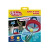 Wahu Dunk 'N' Dive Hoops Swimming Pool Basketball Game Set with Portable Hoop and 2 Basketballs, Inflatable Water Basketball Hoop Set, Multicolor