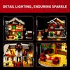 BRIKSMAX 2.0 Light Kit for Lego Alpine Lodge -Innovative Led Lighting Compatible with Lego Icons 10325 - Not Included Lego Set