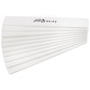 10pcs - PANA Jumbo Double-Sided Emery Nail File for Manicure, Pedicure, Natural, and Acrylic Nails - White (Grit 80/80)