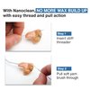 NanoClean All-in-1 Hearing Aid Cleaning Kit - 1 Pack of 20 Ready-to-Use Strands - Gentle & Effective Hearing Aid Cleaning Brush Thread-Fine Instrument Cleaners, Earbud Cleaner, Hearing Aid Accessories