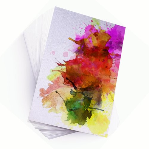 150 Sheets 9 x 6 inches Watercolor Paper 100 lb / 230 GSM White Cold Press Watercolor Paper Sheets for Kids Child Watercolor Drawing Student Artist 9 x 6 inch