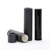 6 mL Black Kraft Paperboard Lip Balm/Salve/Cosmetic/Lotion Tubes x25