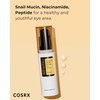 COSRX Snail Mucin Peptide Under Eye Cream, 0.84 fl oz, 73.7% Snail Mucin and Niacinamide, Eye Care, Eye Cream Anti Aging, Dark Circles, Korean Skin Care