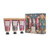 Heathcote & Ivory William Morris At Home Strawberry Thief Patchouli Red Berry Hand Cream Trio