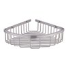 orhemus 304 Stainless Steel Shower Caddy Corner Basket Shelf Bathroom Organizer Wall Mounted Storage, Brushed Nickel