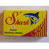 50 Shark Super Stainless Double Edge Safety Razor Blades