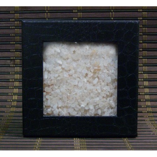 Black Tai Exotic Himalayan Salt: Black Faux Crocodile Container- Medium Grade Queen (2 lbs)