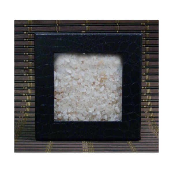 Black Tai Exotic Himalayan Salt: Black Faux Crocodile Container- Medium Grade Queen (2 lbs)