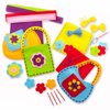 Serabeena Sew Your Own Bags - Sewing Kit for Kids - Felt Crafts for Kids - Girls Sewing Kit Ages 6-8 Plus - Felt Kit - Helps Develop Fine Motor Skills - DIY Kits for Kids with 6 Bags & Accessories