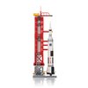 Block Builder Rocket Launch Building Block Set (457 Pieces) Space Series Building Blocks for Kids and Adults