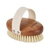 SAMEBUTECO Body Brush Acacia Wood with Boar Bristles,Wet Brush and Dry Brush Bath Brush for Skin Exfoliation,Lymphatic Drainage and Blood Circulation Improvement