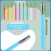 Cotiny 36 Pieces Inflatable Lightsabers Sword Toy Weapons Light Saber for Kids Teens Star Theme Party Supplies, 9 Colors