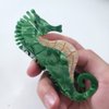 Green Hippocampus Claw Clip,Acetate Hair Clips,Small Claw Clips for Women