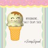 2 Pack Scoop Squad Squishy Ice Cream Scoops- Suzie and Charlie