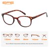 EFE Reading Glasses Readers for Women Ladies 1.75 Lightweight Full Frame Spring Hinge Eyeglasses 5 Pack (Mix Color, 1.75)