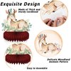 Woodland Animals Baby Shower Decorations Floral Woodland Forest Honeycomb Centerpieces Woodland Creature 3D Table Decorations for Girl Baby Shower Theme Party Supplies Favors