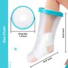 Wilsco 100% Waterproof Leg Cast Cover for Showering, Reusable Covers for Leg and Foot Surgeries, Cast Covers for Shower Leg, Cast Bag for Shower, Cast Cover for Showering Foot, Sleeve Length 25 in, Ring Diameter 19 cm, Opening Diameter 6 cm ±1-2mm