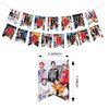 Stray Kids Merch 5 Star Party Decorations Include Happy Birthday Banners, Cake Toppers, Cupcake Toppers, Balloons