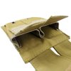 Depring Double Pistol Mag Pouch Molle Tactical EDC EMT Tool Organizer Holder (Tan)