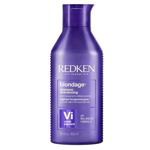Redken Purple Shampoo with Violet Pigment, Blonde Hair Toner, Color Depositing Formula, 10.1 fl.oz.