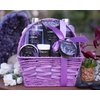 Christmas Gifts, Spa Gift Basket, Luxury 9 Piece Bath & Body Set For Women & Men,Lavender & Jasmine Scent With Shower Gel, Bubble Bath, Lotion, Bath Salt, Body Scrub,Massage Oil, Loofah & Basket
