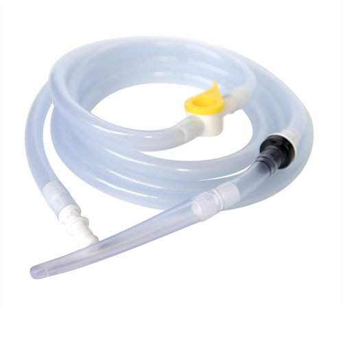 Enema Kit Replacement Part Silicone Enema Hose Colon Cleansing Accessories, Include Tubing, Tips, Connectors, Non-Return Valve, Stopcock Tap, Clamp & Hook