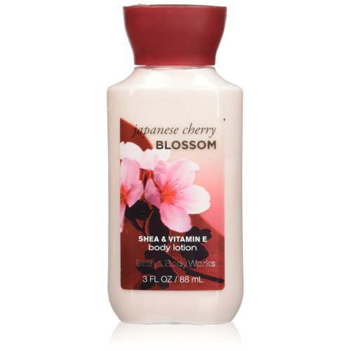 Bath Body Works Japanese Cherry Blossom 3.0 oz Body Lotion - Travel Purse Size (Packaging Design Varies)