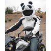 Panda Motorcycle Helmet Cover Sleeve, Funny Animal Full Face for Adults by Carbon Moto Gear D.I.L.L.I.G.A.F. Line