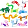 10 Pack Fidget Toys Sensory Toys Pop Tubes,Animal Dog pop Tubes Fidget Toys,Fidget Toys for Toddlers Kids 3 4 5 6 7 Year Old Girls Boys Birthday Gifts Autism Sensory Toys,Party Favors
