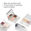 Clinique All About Shadow Duo Eye Shadow Makeup | Safe For Sensitive Eyes, Neutral Territory, 0.05 Ounce