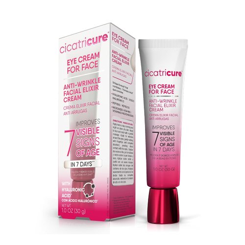 Cicatricure Eye Cream for Face: 7-in-7 Anti-Wrinkle, Peptides &amp; Vitamins Reduce 7 Aging Signs in ...